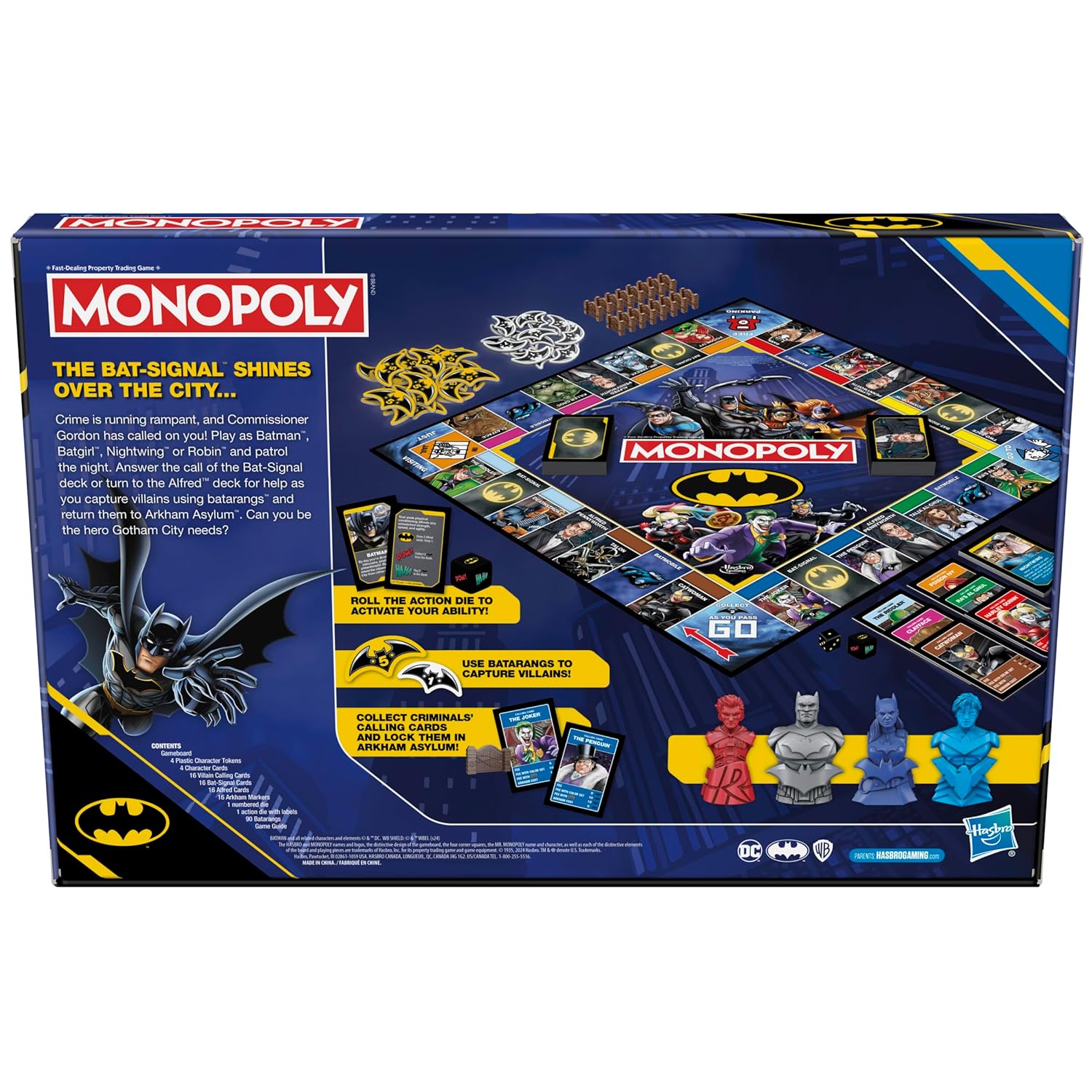Hasbro Monopoly Batman Edition Board Game
