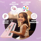 Gooyo GY-530CF Piano Keyboard with Microphone 49 Keys Assorted Color