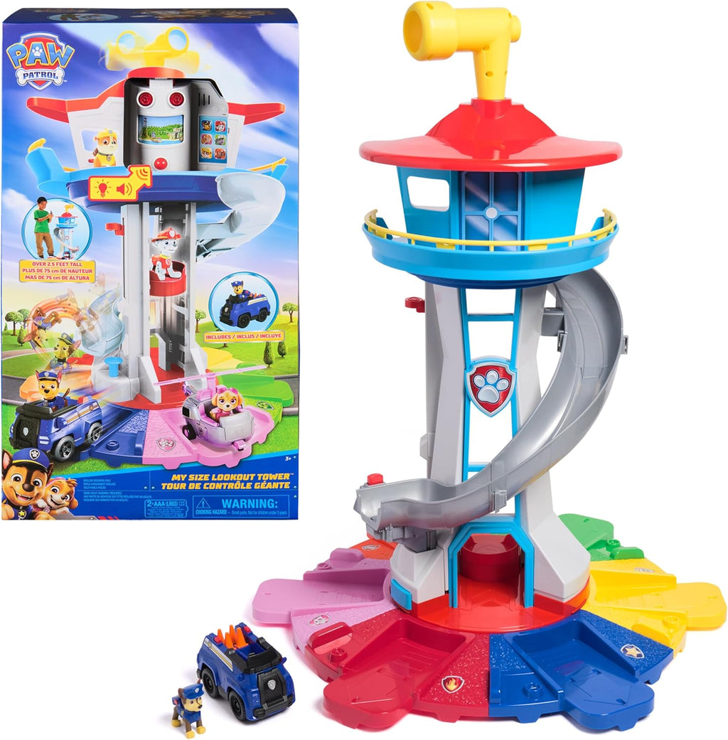 Winmagic Paw Patrol My Size Lookout Tower Playset