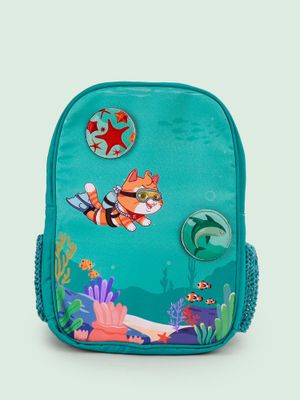 Filli & Me Filli Goes Diving HugBag  17L Kids School Backpack for Ages 6–7 Years Lightweight School & Travel Bag