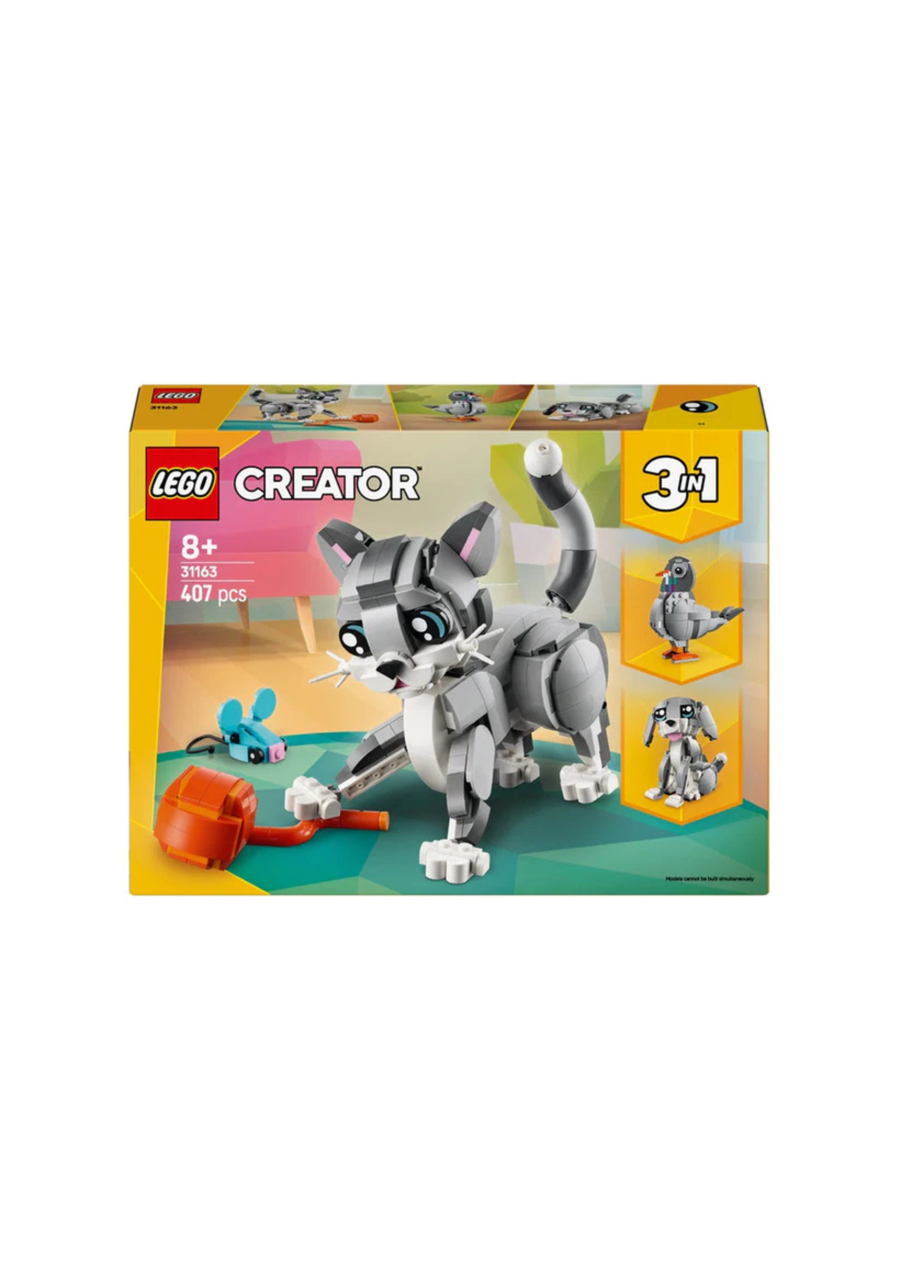 Lego 31163 Creator Playful Cat (407 Pieces)