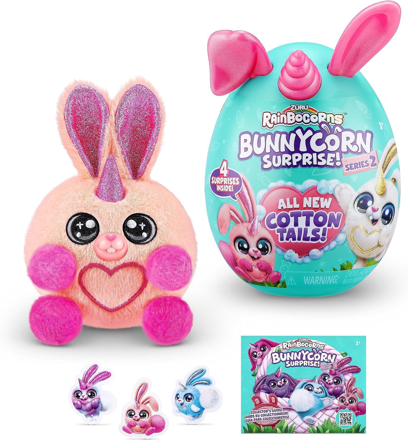 ZURU Rainbocorns Bunnycorn Surprise Egg Plush Toy