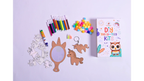 iLearnNGrow Teeny Tiny DIY Unicorn Painting Kit – Magical Art Craft Set for Kids