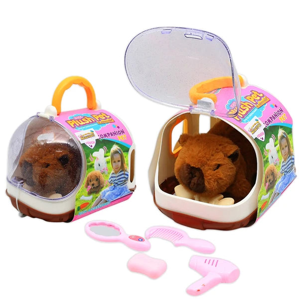 Rainbow Toys Cute Soft Plush Pet Electric Toy