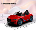 EMotorad Formula Fun Battery Oprated BMW i4 Ride-On Car, Red
