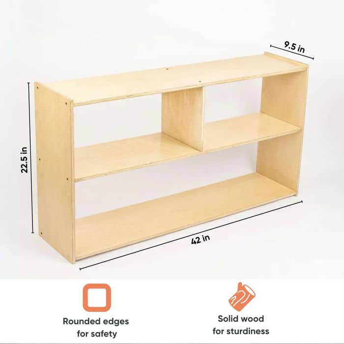 Curious Cub Toddler Toy shelf