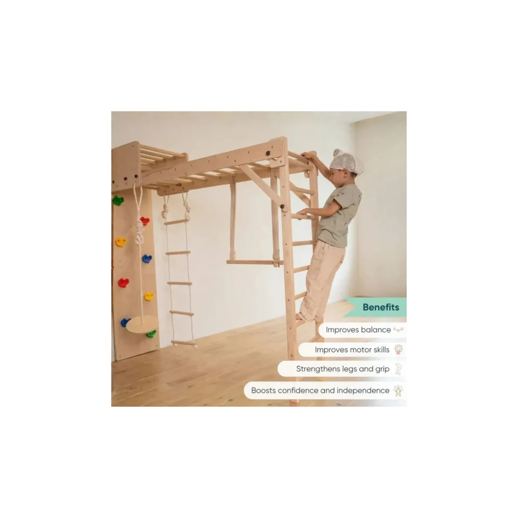Curious Cub Wall Foldable Jungle Gym