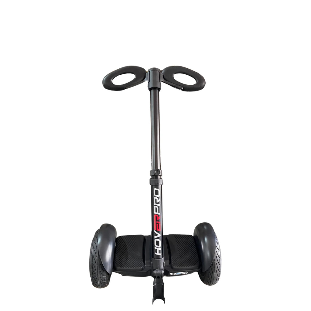 Hoverpro Self-Balancing Scooter with Adjustable Handle Bar – Black Hybrid Duo Miniseg Black with Handle Hoverboard