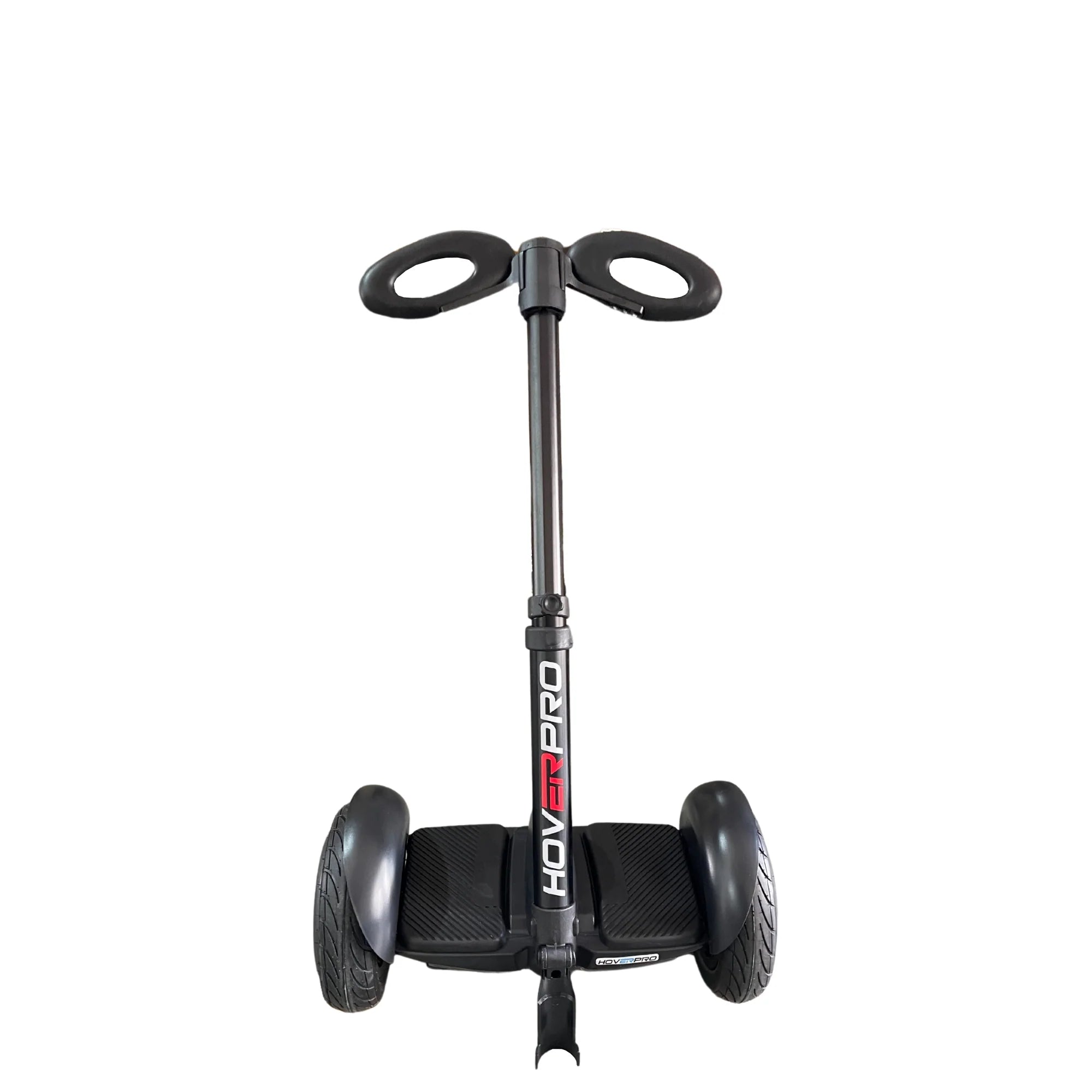 Hoverpro Self-Balancing Scooter with Adjustable Handle Bar – Black Hybrid Duo Miniseg Black with Handle Hoverboard