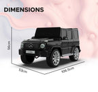 EMotorad Formula Fun Battery Oprated Mercedes Benz G-Wagon Ride-On Car, Black