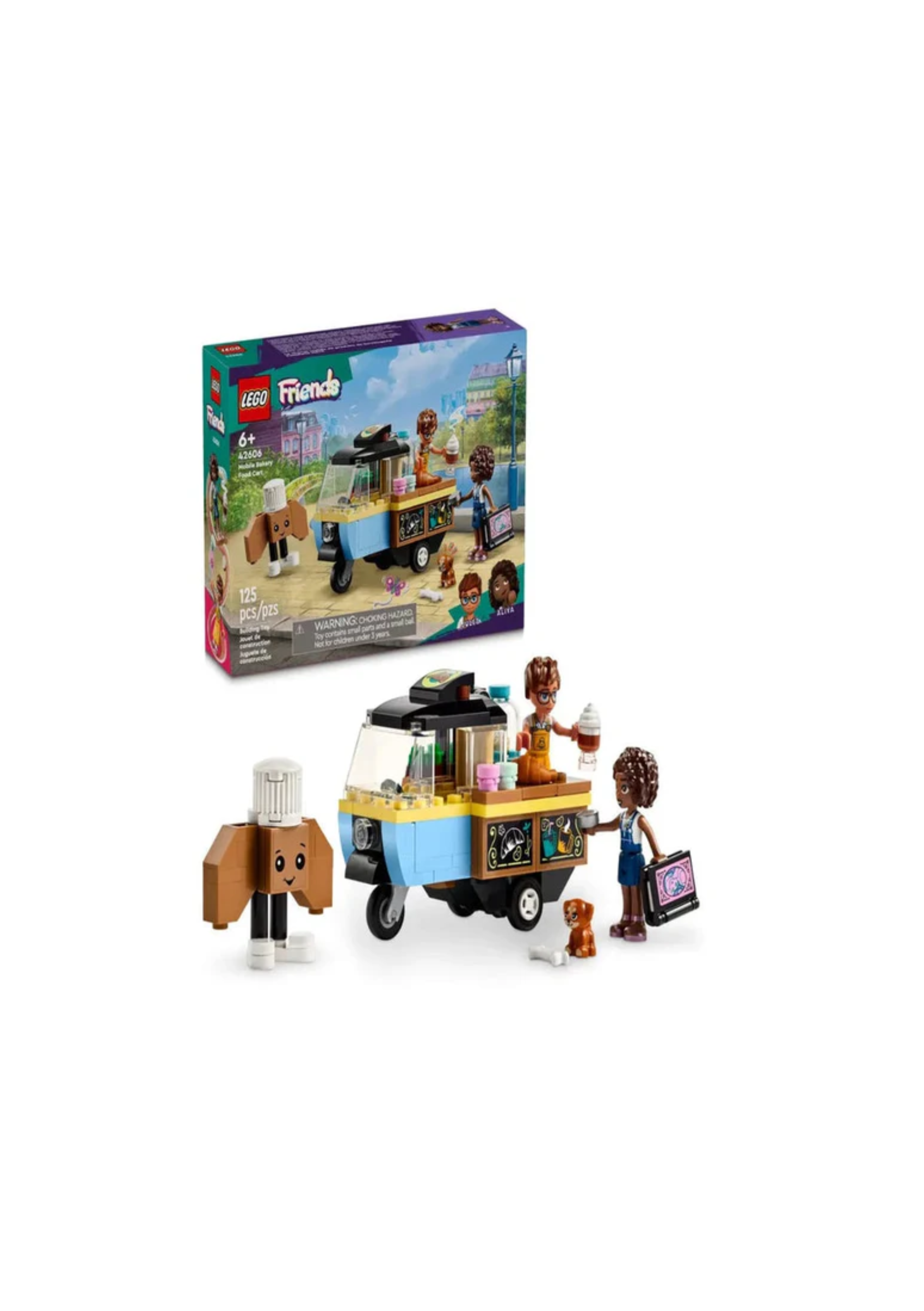Lego 42606 Friends Mobile Bakery Food Cart
