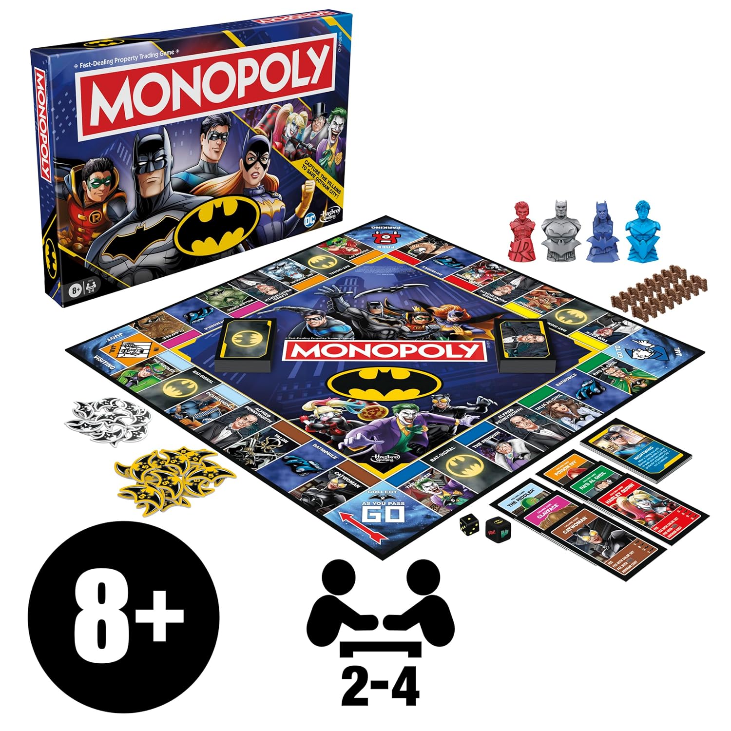 Hasbro Monopoly Batman Edition Board Game