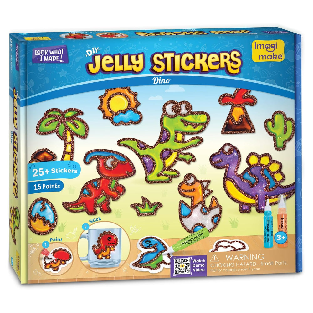 Imagimake DIY Dino Jelly Stickers