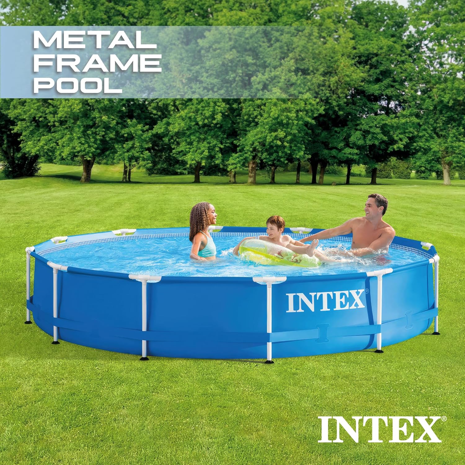 Intex 28210EH 12 Foot x 30 Inch Above Ground Swimming Pool
