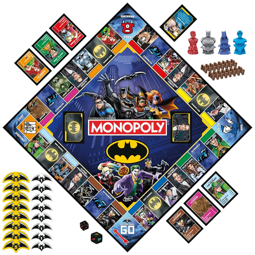 Hasbro Monopoly Batman Edition Board Game