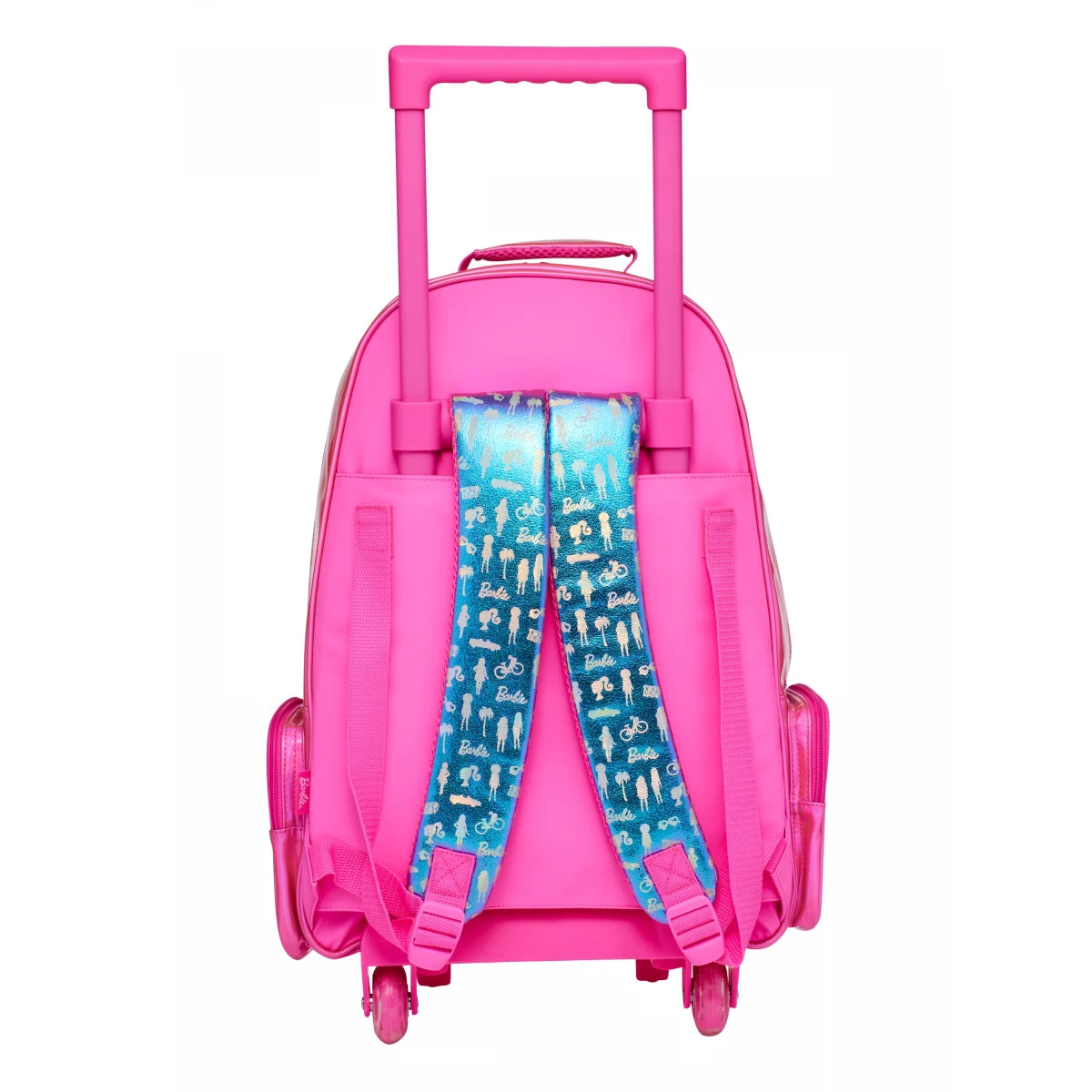 Smiggle, Barbie Trolley Backpack with Light Up Wheels 18Inches