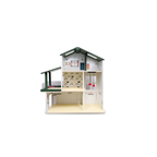 Open Ended Wooden Dollhouse Modern Villa