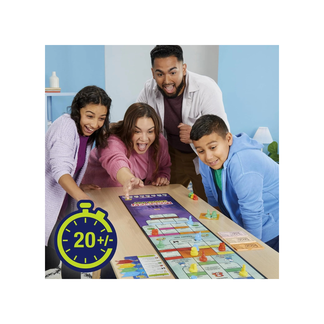 Hasbro Monopoly Knockout Family Party Game for Kids