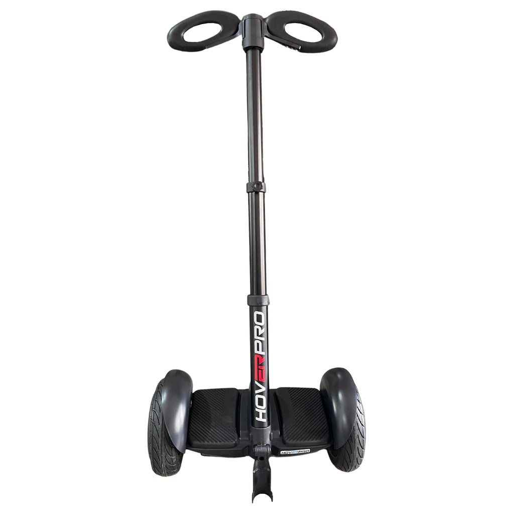 Hoverpro Self-Balancing Scooter with Adjustable Handle Bar – Black Hybrid Duo Miniseg Black with Handle Hoverboard