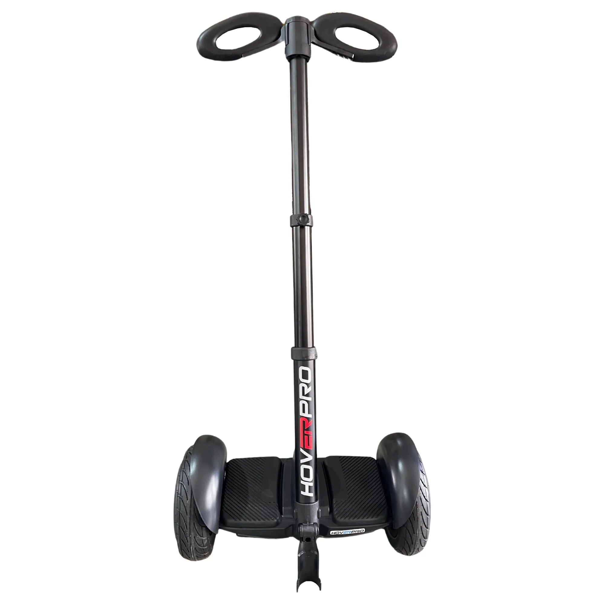 Hoverpro Self-Balancing Scooter with Adjustable Handle Bar – Black Hybrid Duo Miniseg Black with Handle Hoverboard