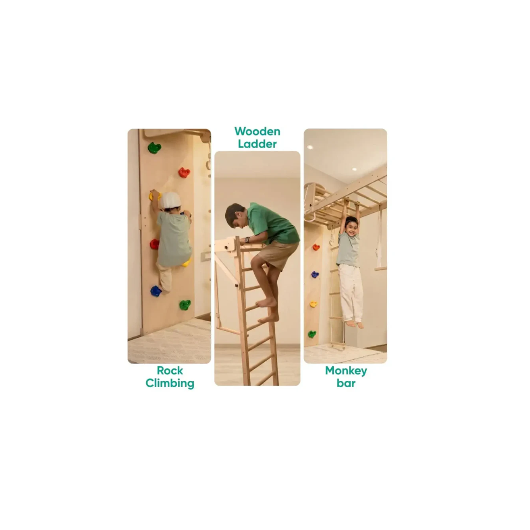 Curious Cub Wall Foldable Jungle Gym