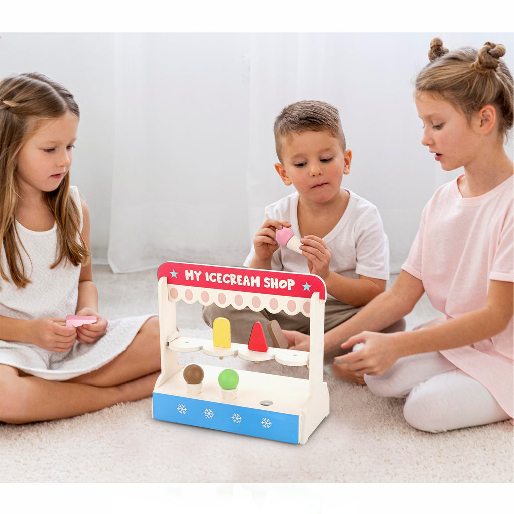 Chanak Wooden My Ice Cream Shop for Kids