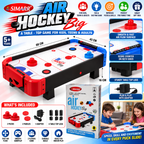 Simarr Air Hockey Big Tabletop Game | 68 × 43 × 16 cm | Plug & Play Air Hockey Set for Kids & Adults
