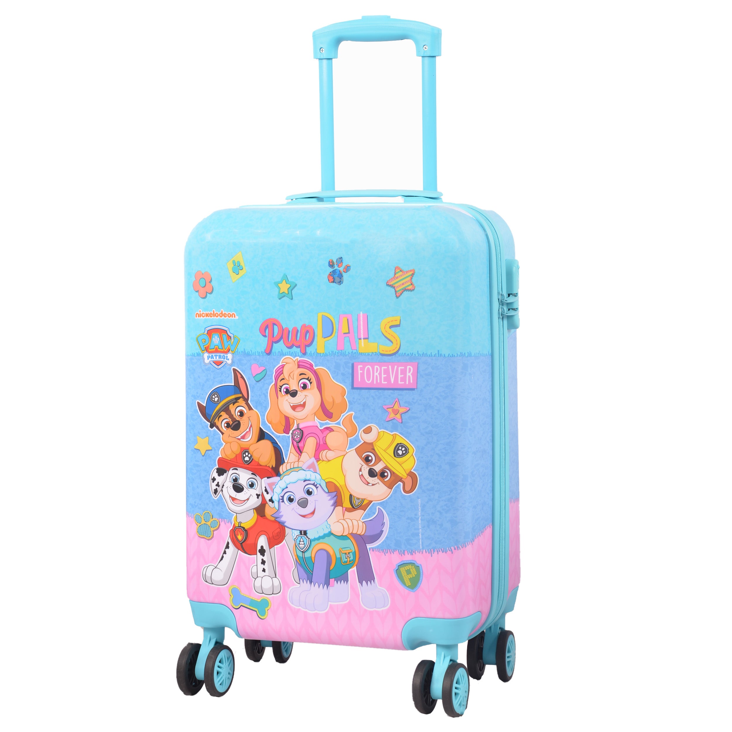 Striders Hard Luggage Trolley Bag Paw Patrol 20 Inch