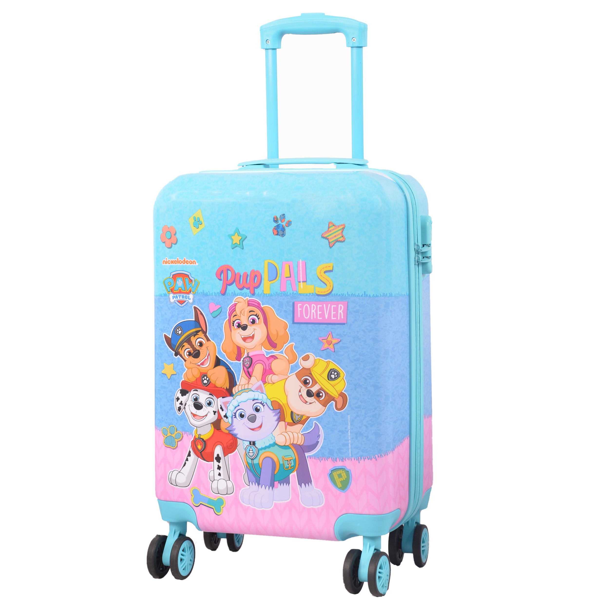 Striders Hard Luggage Trolley Bag Paw Patrol 18 Inch