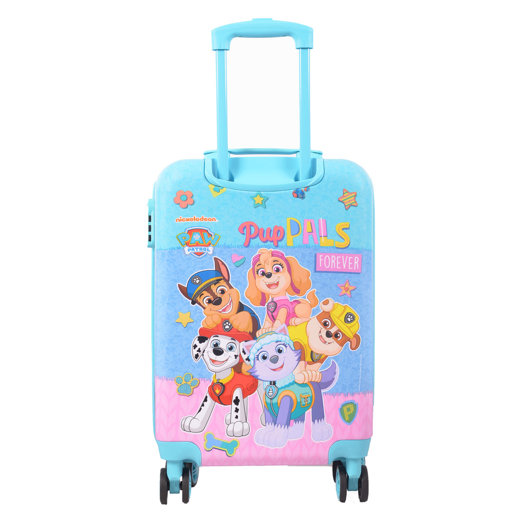 Striders Hard Luggage Trolley Bag Paw Patrol 20 Inch
