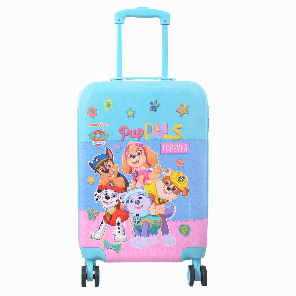 Striders Hard Luggage Trolley Bag Paw Patrol 20 Inch