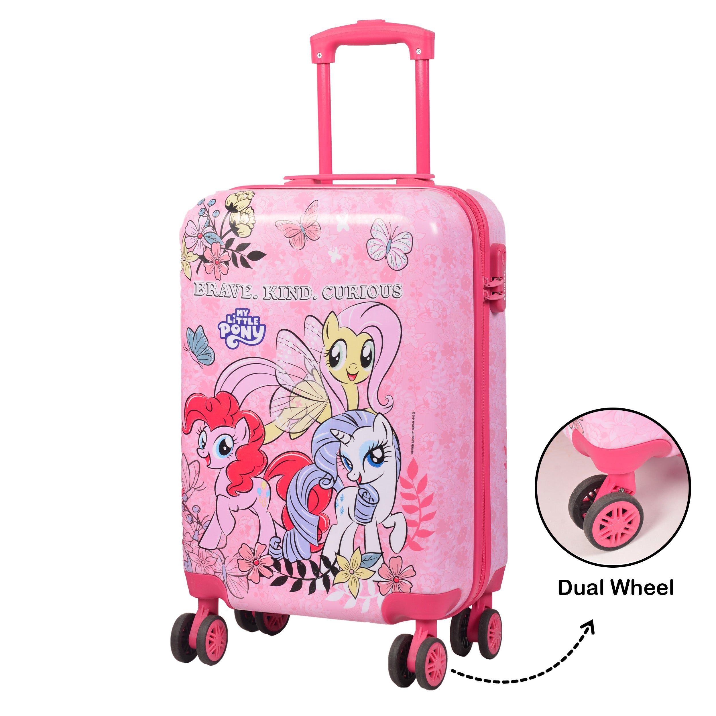 Striders Hard Luggage Trolley Bag My Little Pony 20 Inch