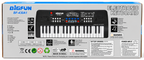 Bigfun BF-430A1 37 Keys Electronic Keyboard Piano with Microphone, 8 Tones & 8 Rhythms for Kids Ages 4+