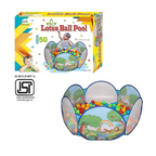 Balak Lotus Ball Pool for Kids Ball Pool with 50 Colorful Balls