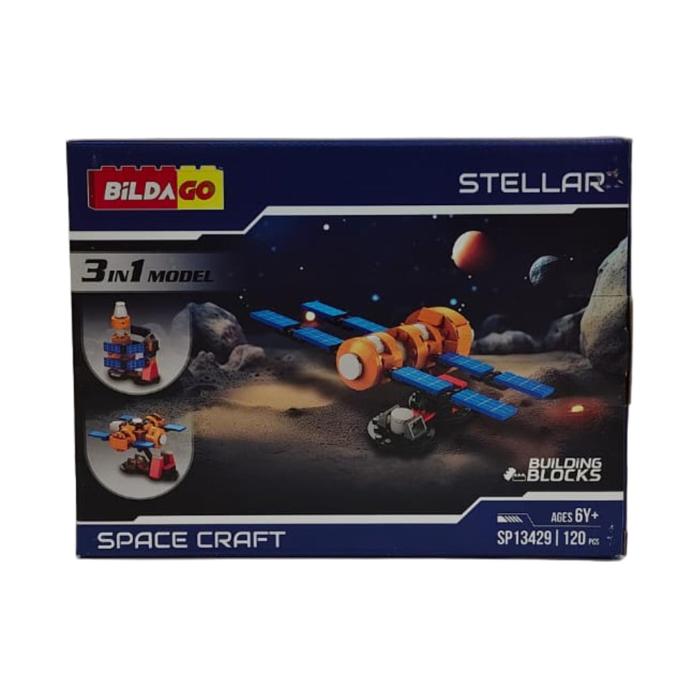 Bildago Stellar Space Craft Blocks Set (120 Pieces)