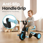 R For Rabbit Tiny Toes Y Ace Kids Tricycle Blue Black