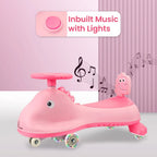 R for Rabbit Iya Iya Dino Swing Car Pink For Kids