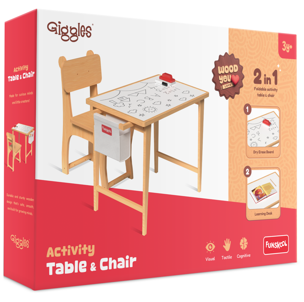 Funskool Activity Table and Chair Set