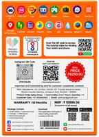 Spiky Ghoul Kids Smartwatch | AI, GPS Tracking & Video Calling Black