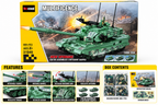Be Cool Multifience Tank 99A 4-in-1 Building Blocks Set – 868+ PCS | Model 31040 | Ages 8+