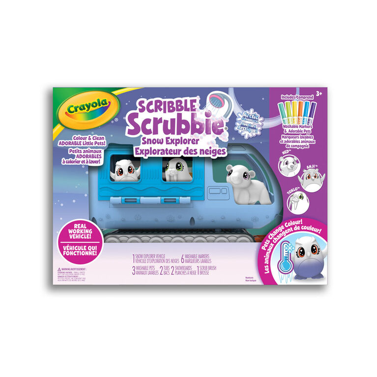 Crayola - Scribble Scrubbie Snow Explorer