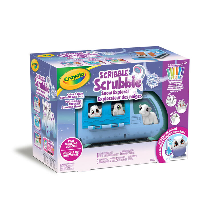 Crayola - Scribble Scrubbie Snow Explorer