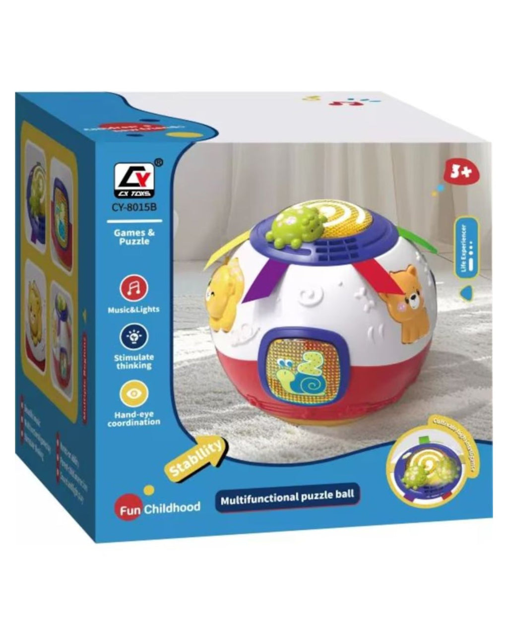 CY Multifunctional Puzzle Ball Kids Educational Puzzle Toy