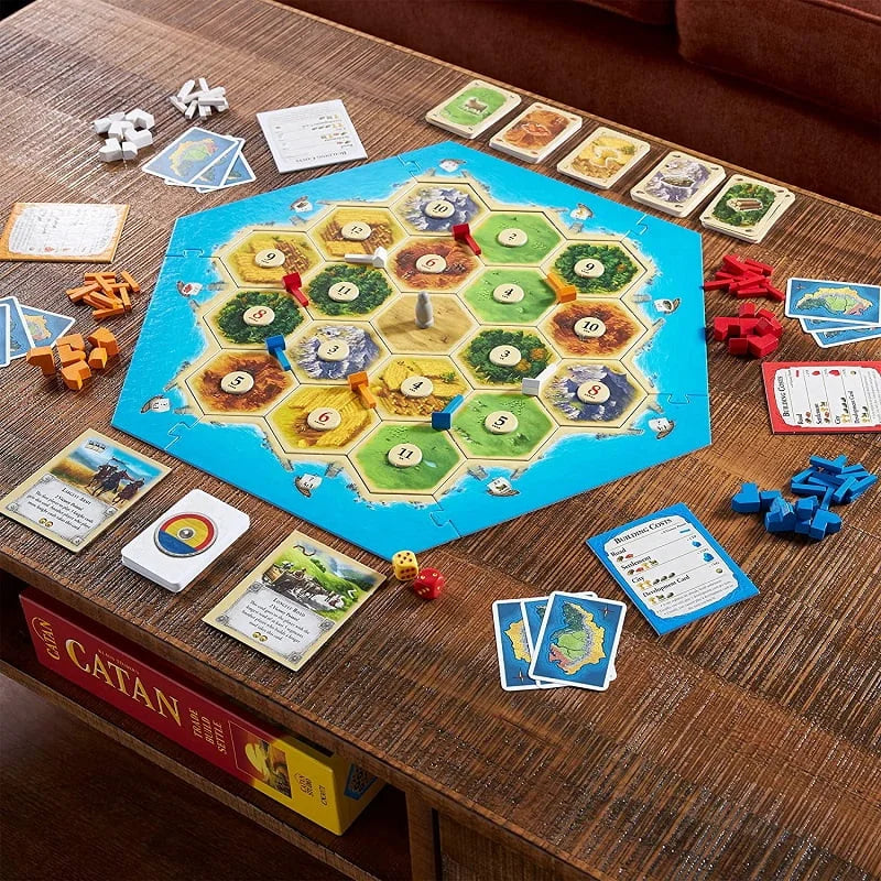 Funskool Catan Cardboard Mayfair Games 5th Edition Board Game, 3-4 Players, 10Y+