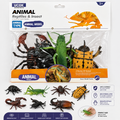 Animal Reptiles & Insect Toy Set – Assorted Insect Model Figures, Bug & Reptile