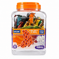 UCOK 30 Pcs Animal Reptiles & Insects Toy Set for Kids – Educational Animal Figures Jar
