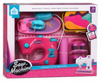 Sewing Machine Style Pretend Play Set for Girls – Kids Sewing & Fashion Design Kit