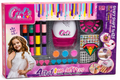 4-in-1 Nail Art Kit for Kids – Nail Polish, Glitter, Stickers & Drawing Set 6+ Years