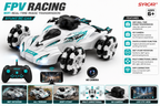 SYRCAR FPV Racing WiFi Camera Stunt Remote Control Car for Kids