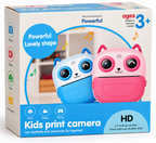 Kids Instant Print Camera with 2.4" IPS Screen – Cute Camera for Kids assorted color